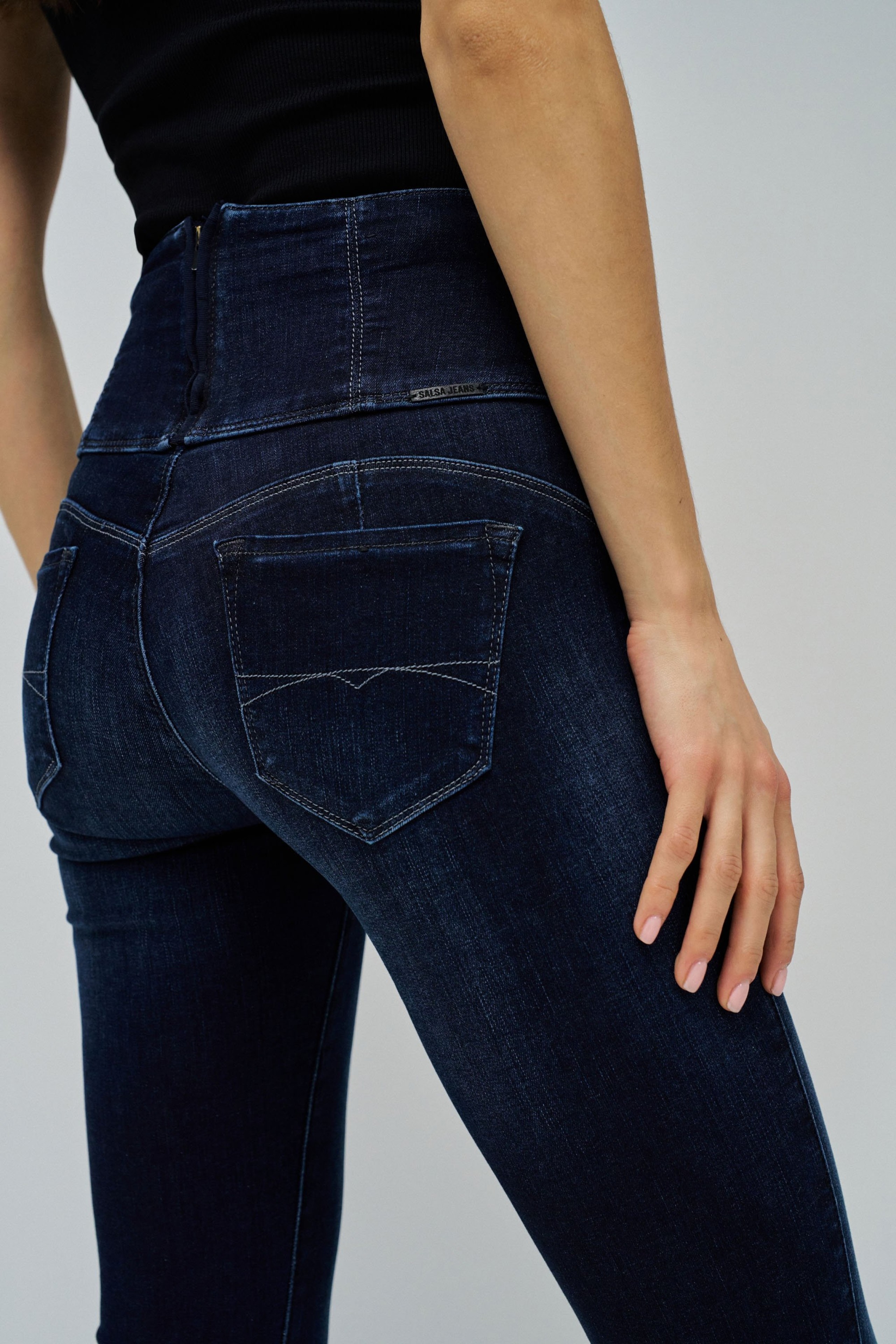 VAQUEROS DIVA PUSH IN SKINNY SOFT TOUCH