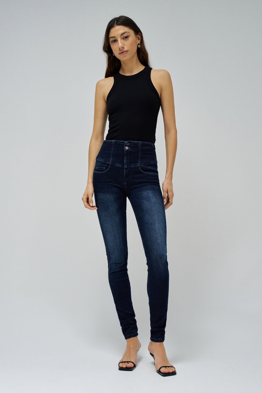 JEANS DIVA PUSH IN SKINNY SOFT TOUCH
