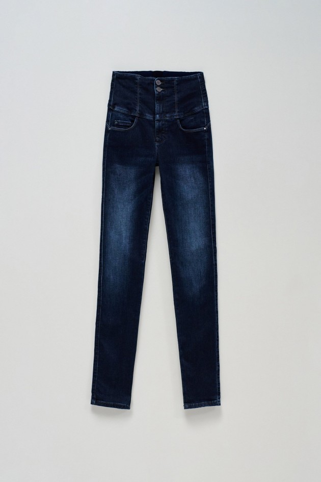 DIVA PUSH IN SKINNY SOFT TOUCH JEANS