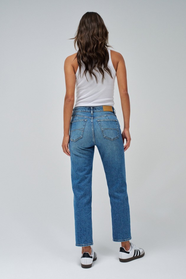 CROPPED TRUE-JEANS, SLIM