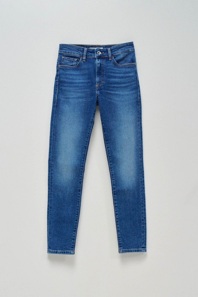 DESTINY PUSH UP CROPPED SKINNY JEANS
