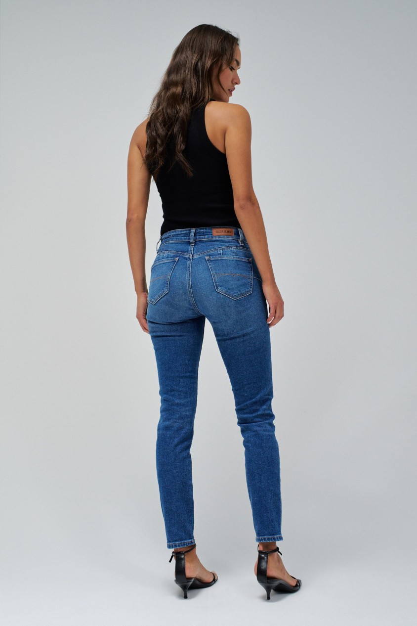 VAQUEROS DESTINY PUSH UP CROPPED SKINNY