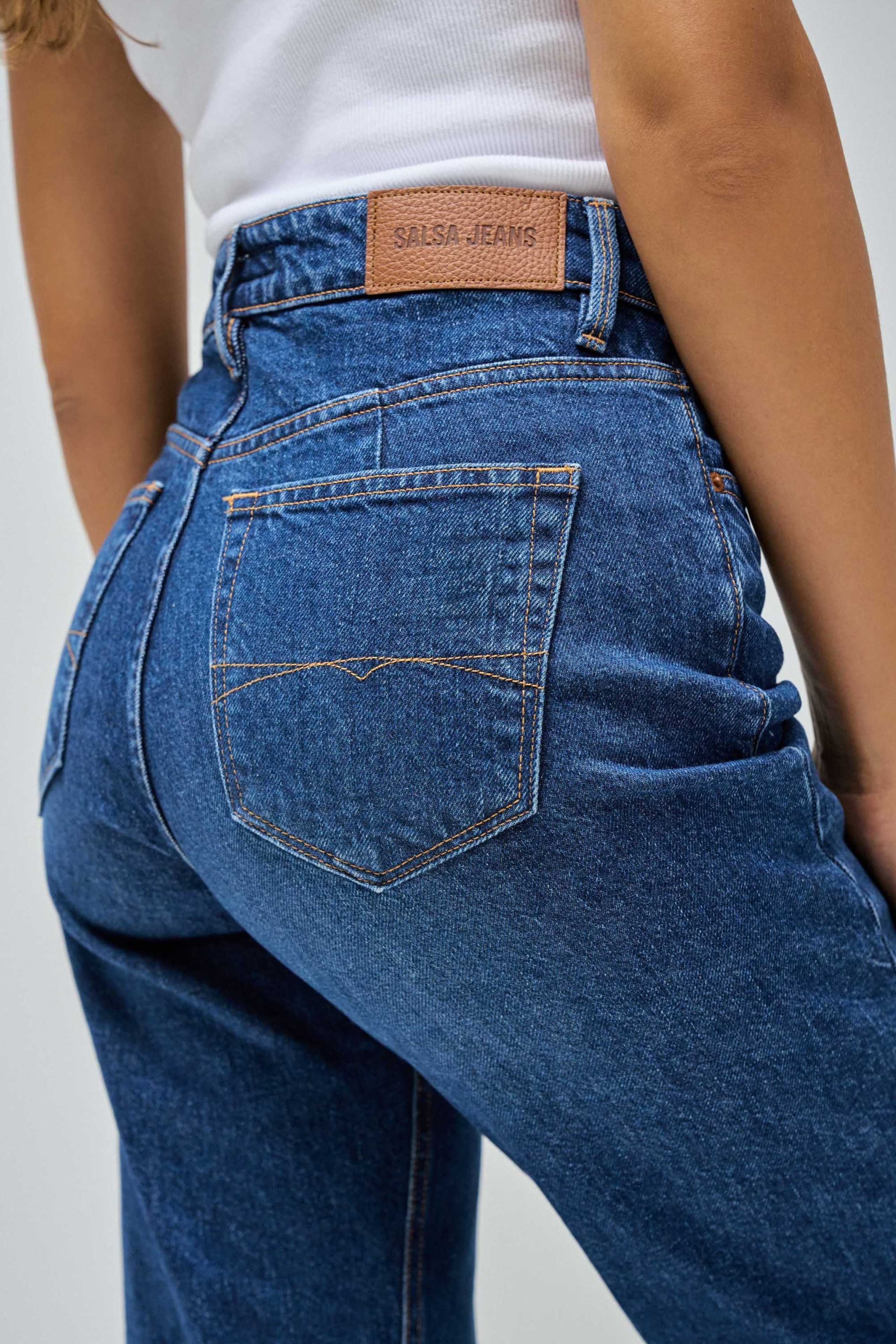 TRUE STRAIGHT WITH CUFF JEANS