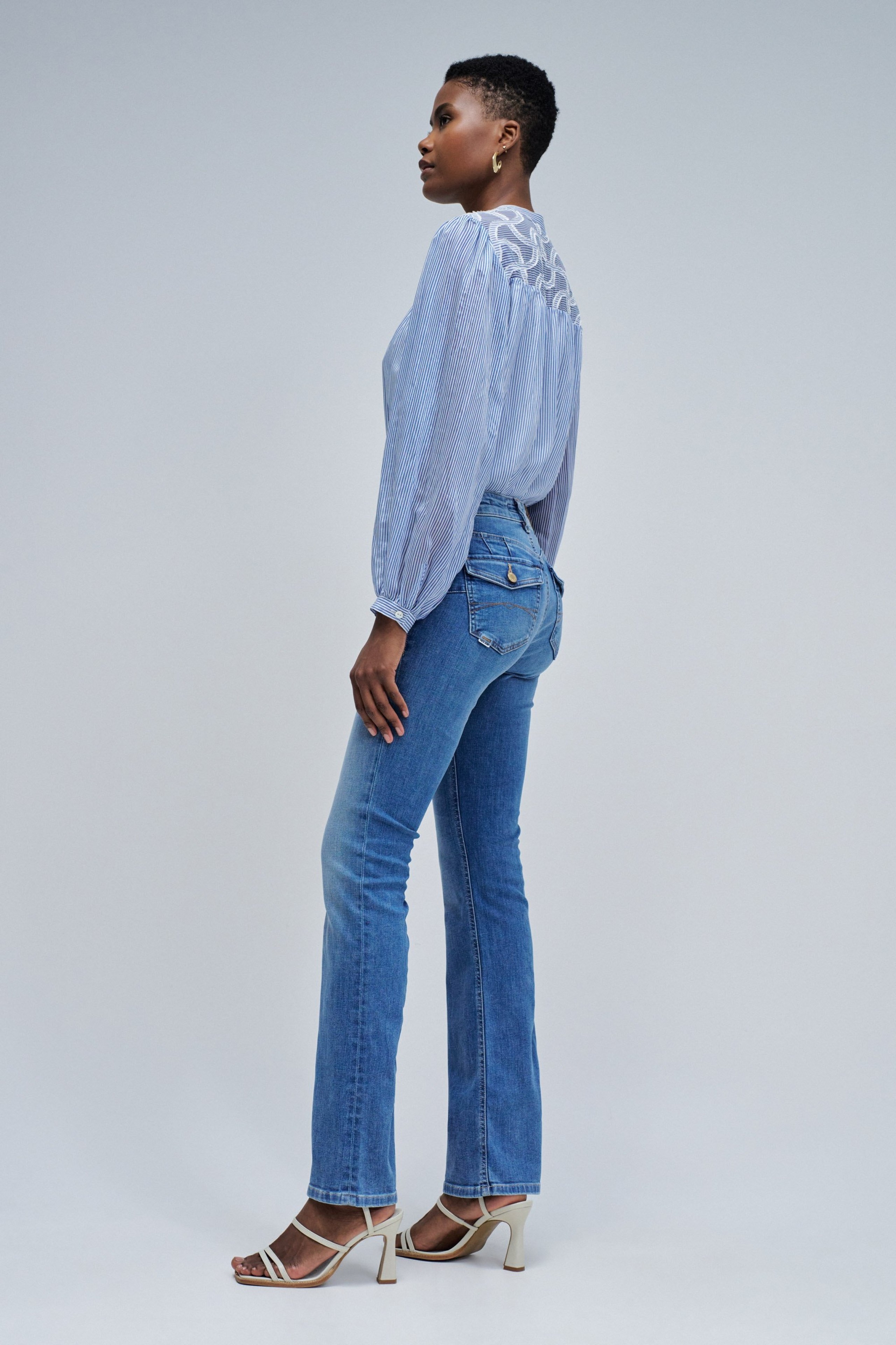 DESTINY PUSH UP BOOTCUT JEANS