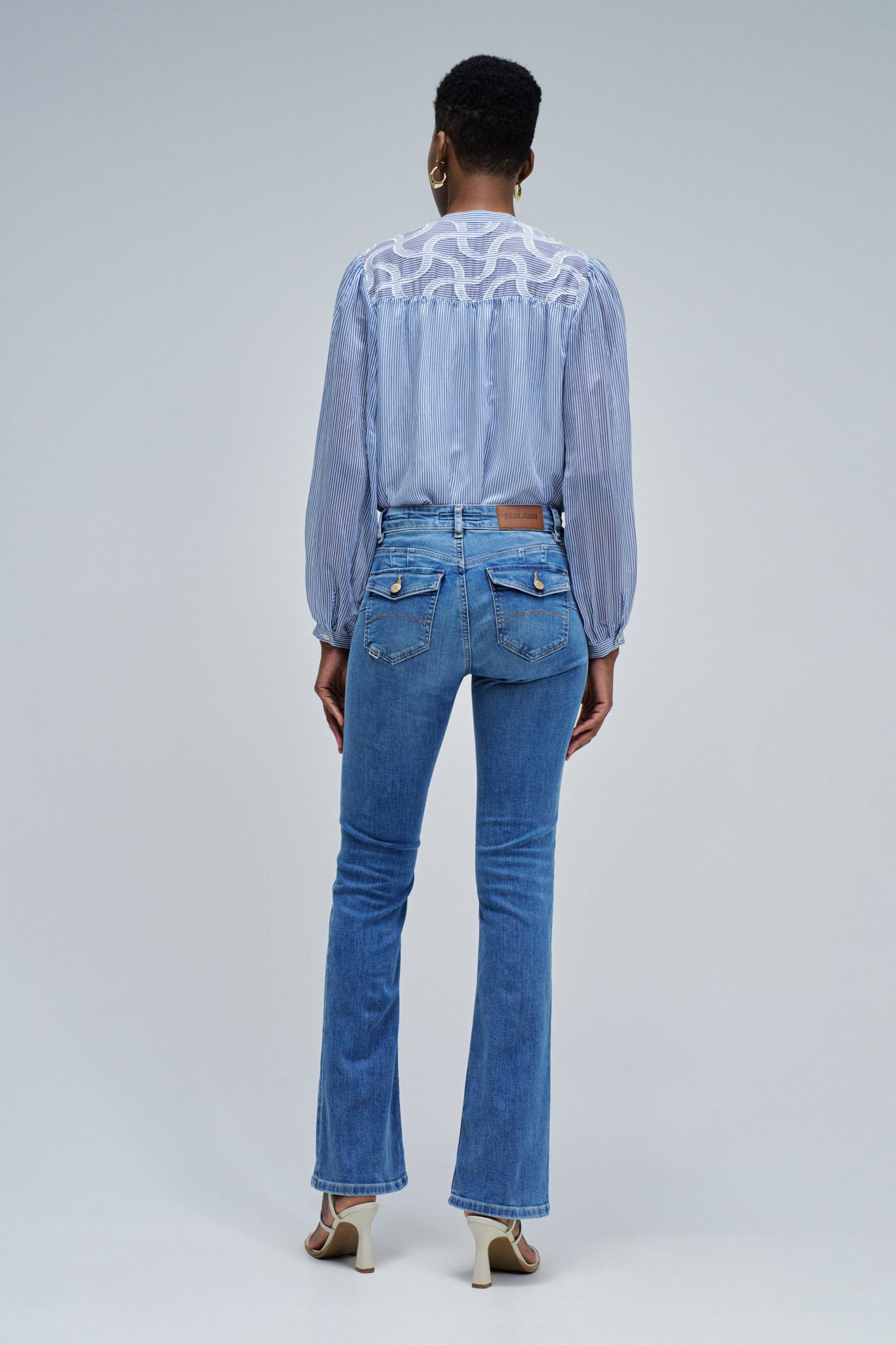 DESTINY PUSH UP BOOTCUT JEANS