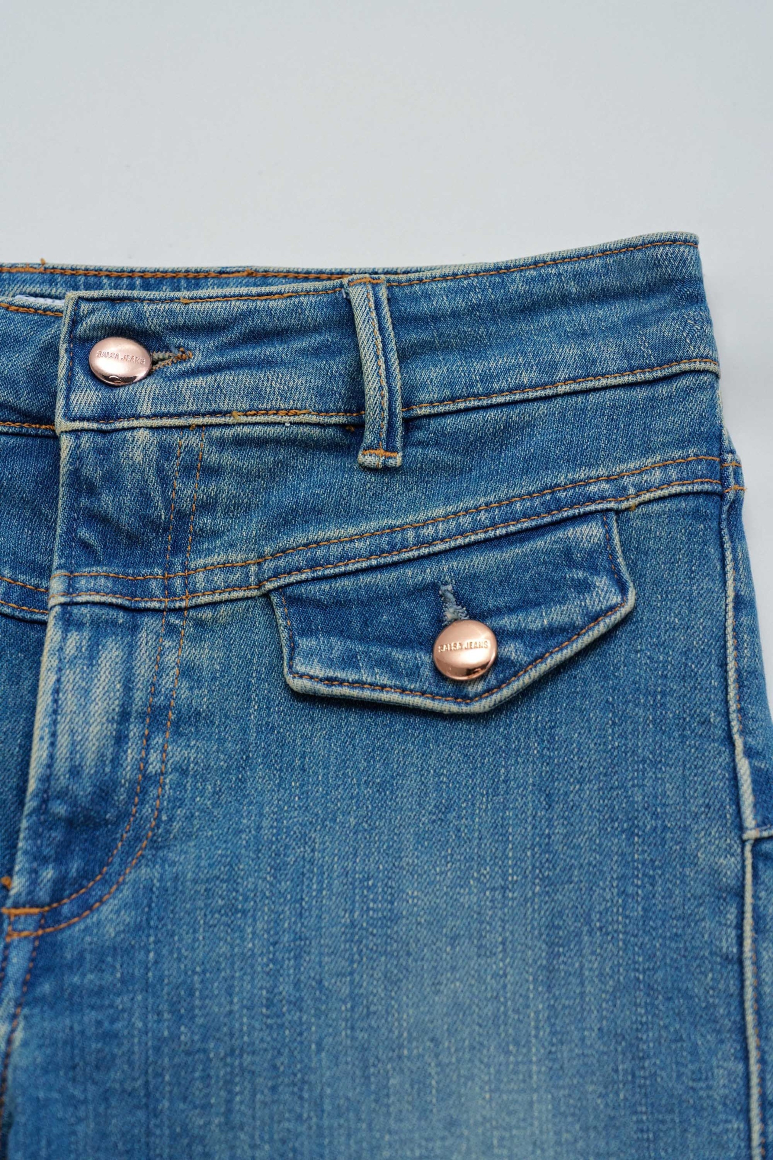 DESTINY PUSH UP CROPPED SKINNY JEANS