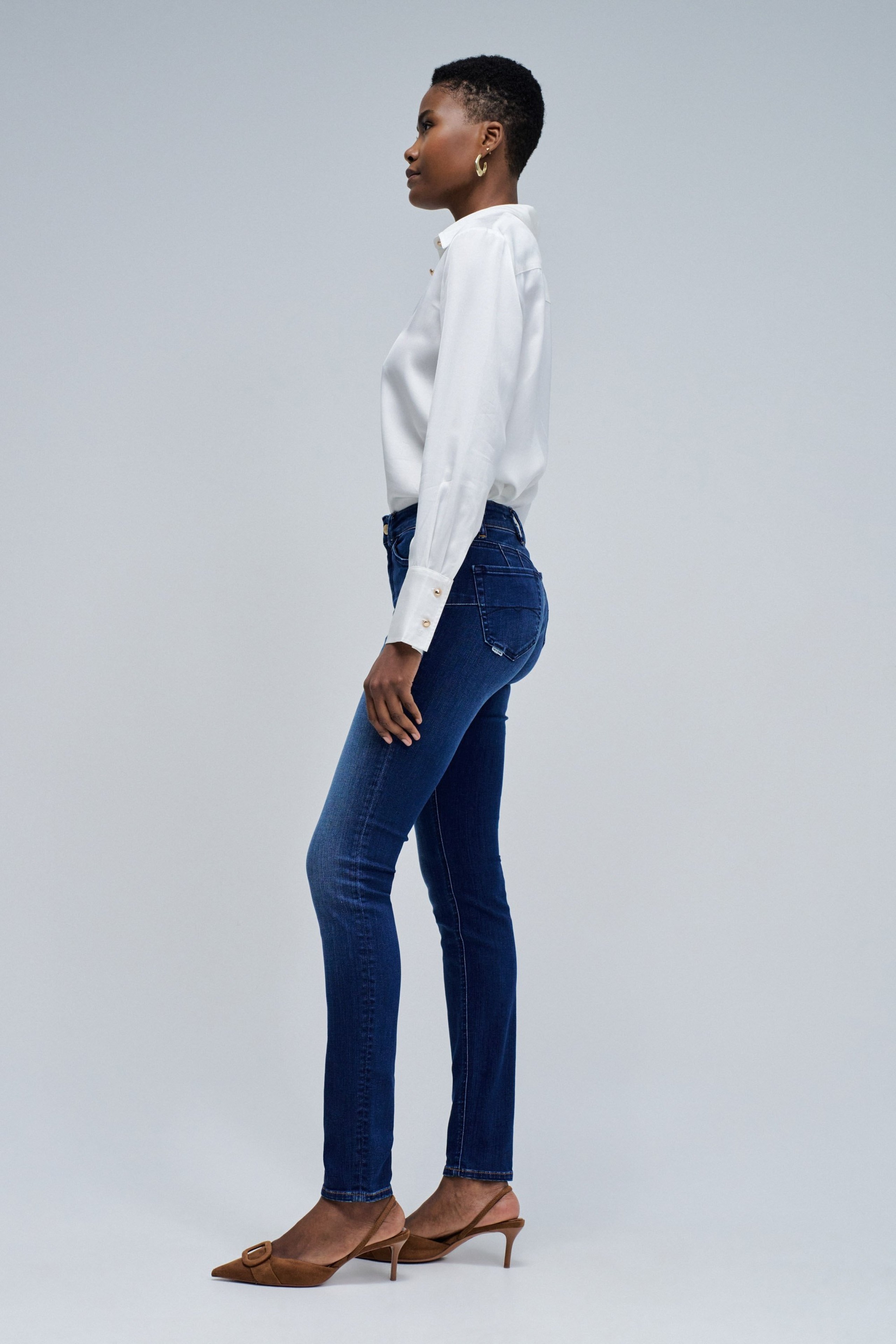 DESTINY PUSH UP SKINNY JEANS