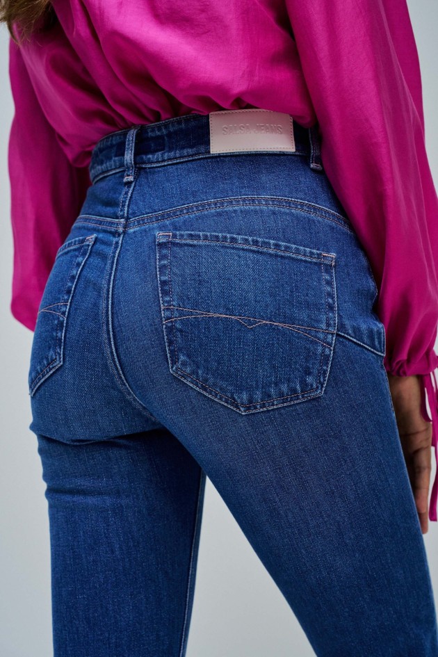 VAQUEROS FAITH PUSH IN CROPPED SLIM