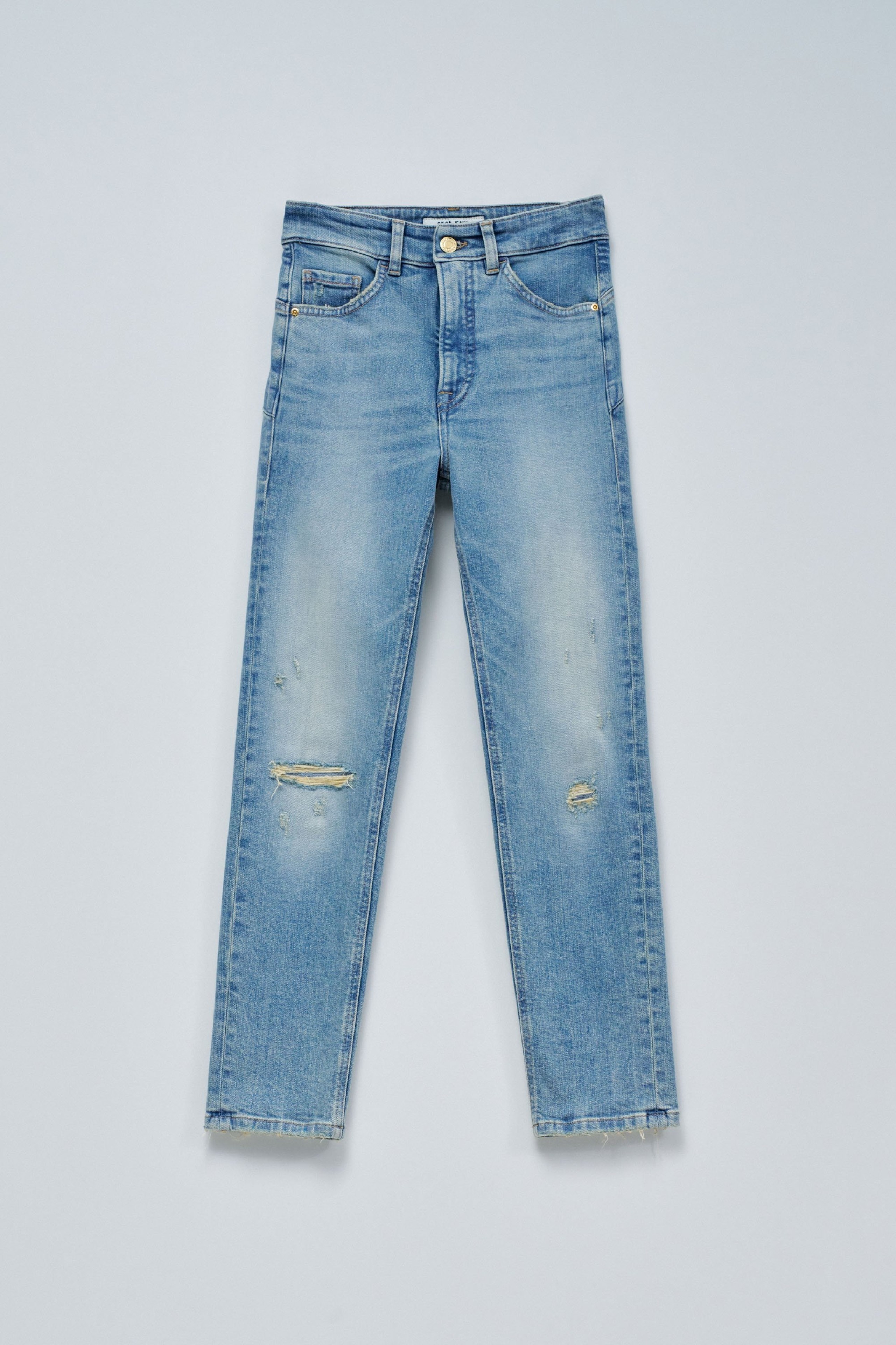 FAITH PUSH IN CROPPED SLIM JEANS