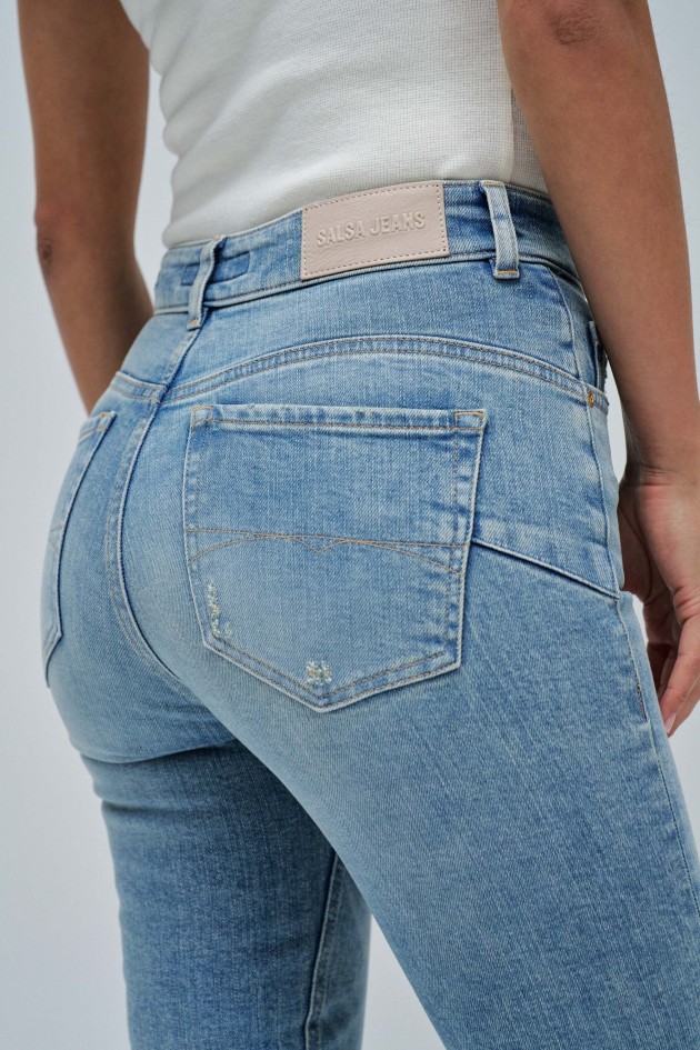 VAQUEROS FAITH PUSH IN CROPPED SLIM