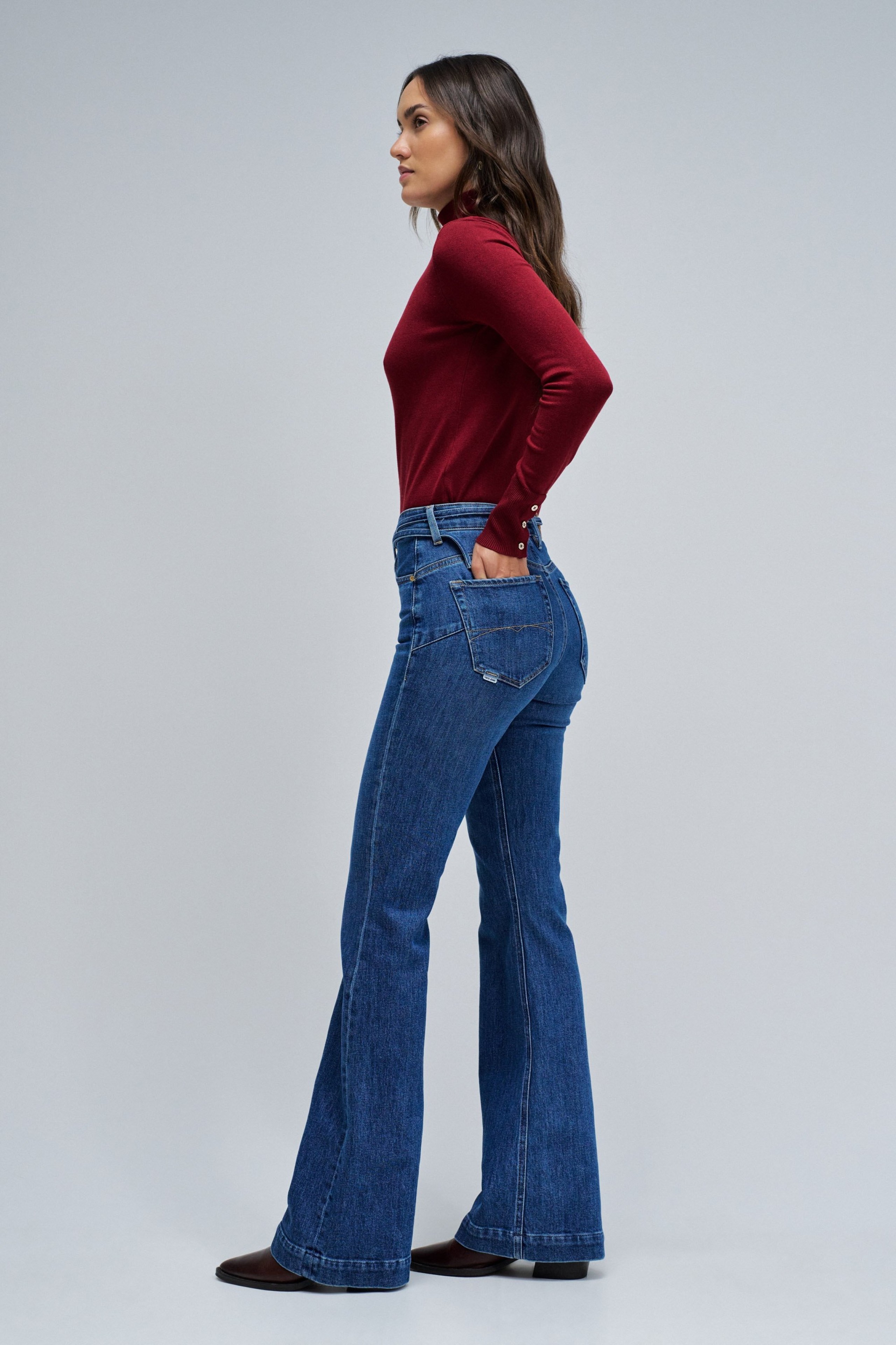 JEAN FAITH PUSH IN FLARE