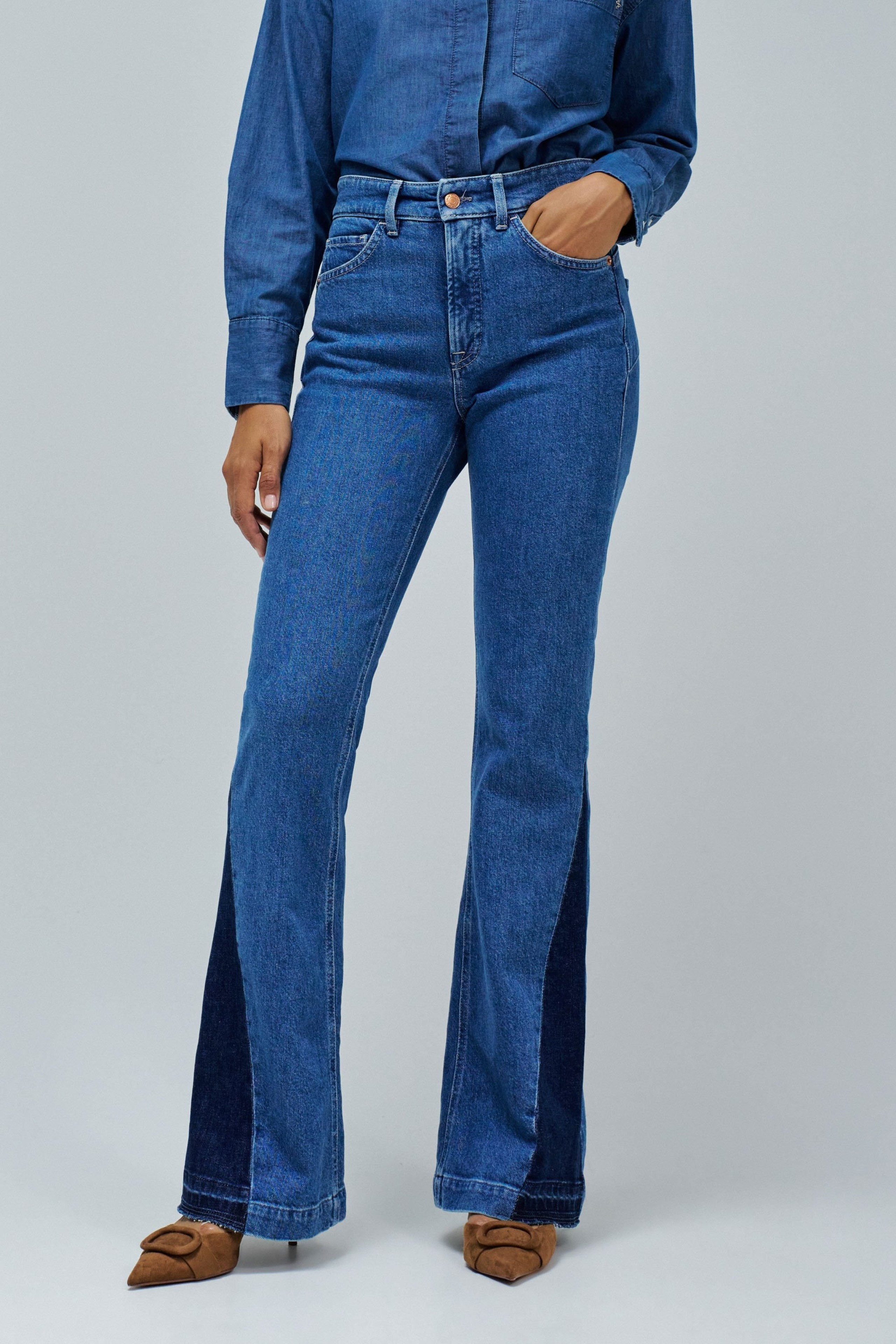 FAITH PUSH IN FLARE JEANS
