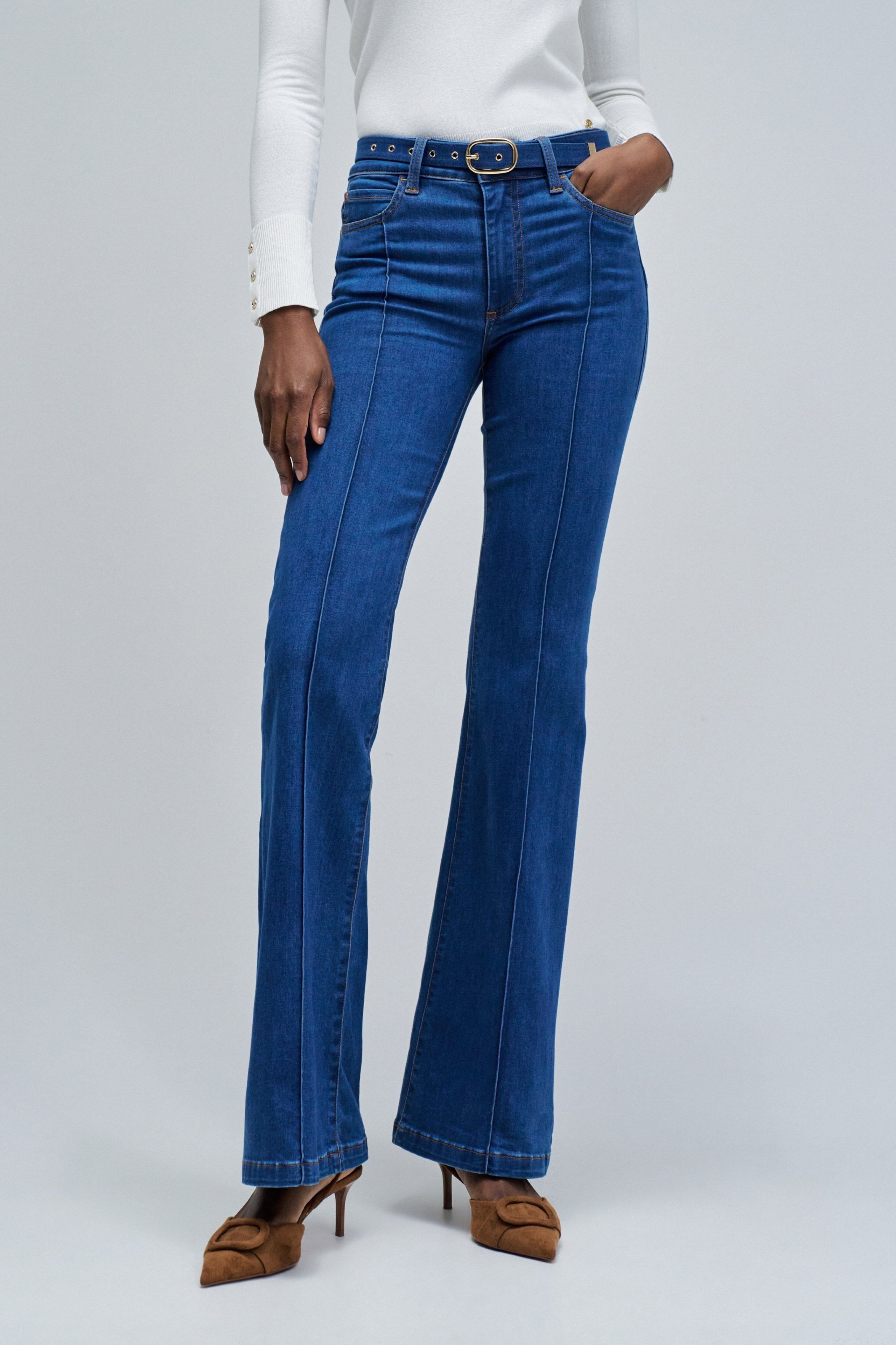 DESTINY PUSH UP FLARE JEANS