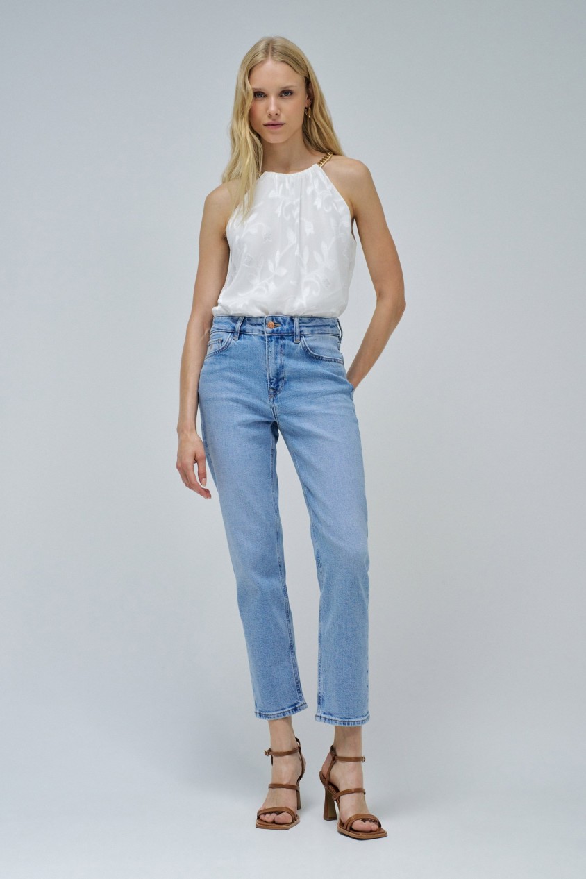 TRUE CROPPED SLIM JEANS