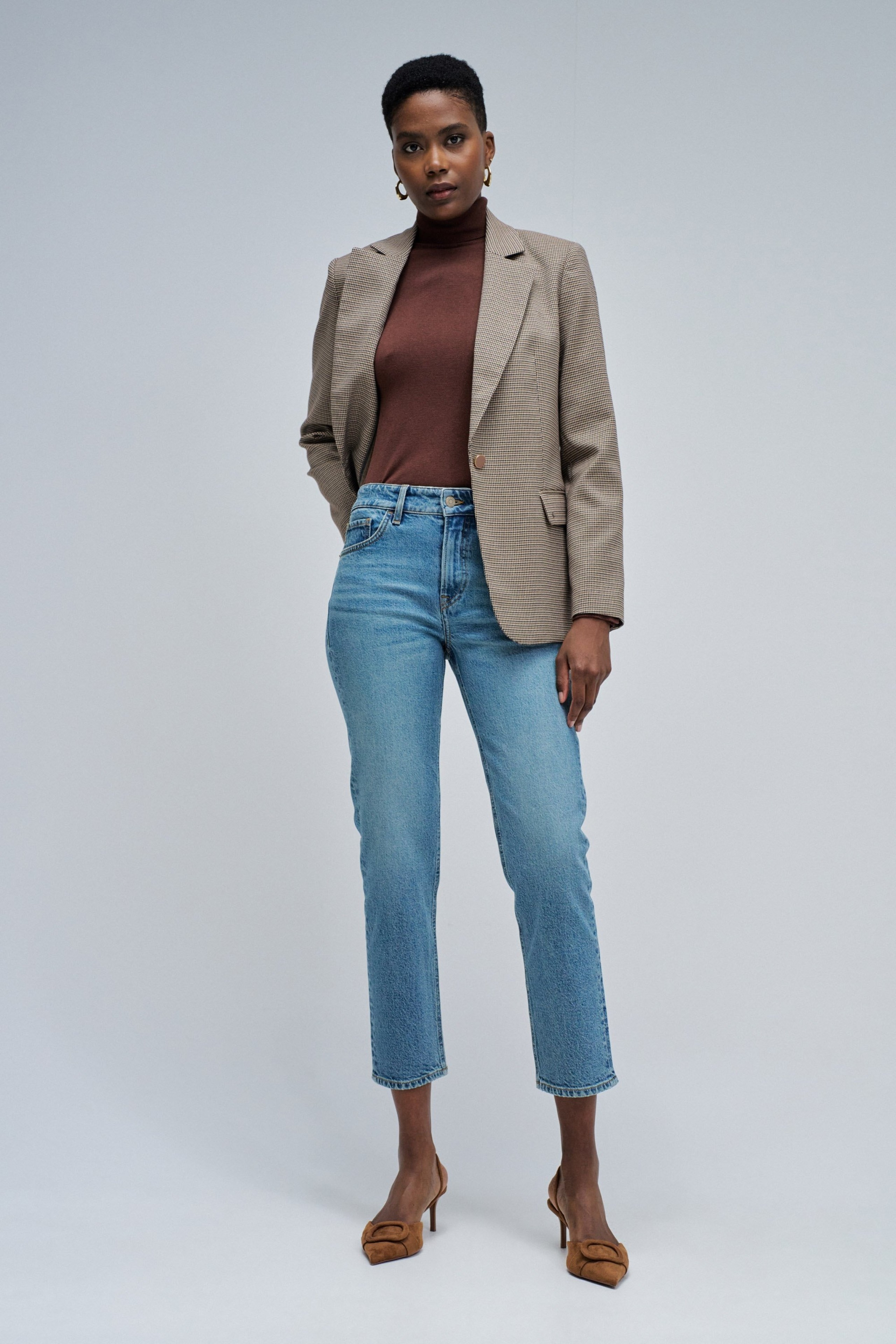 TRUE CROPPED SLIM JEANS