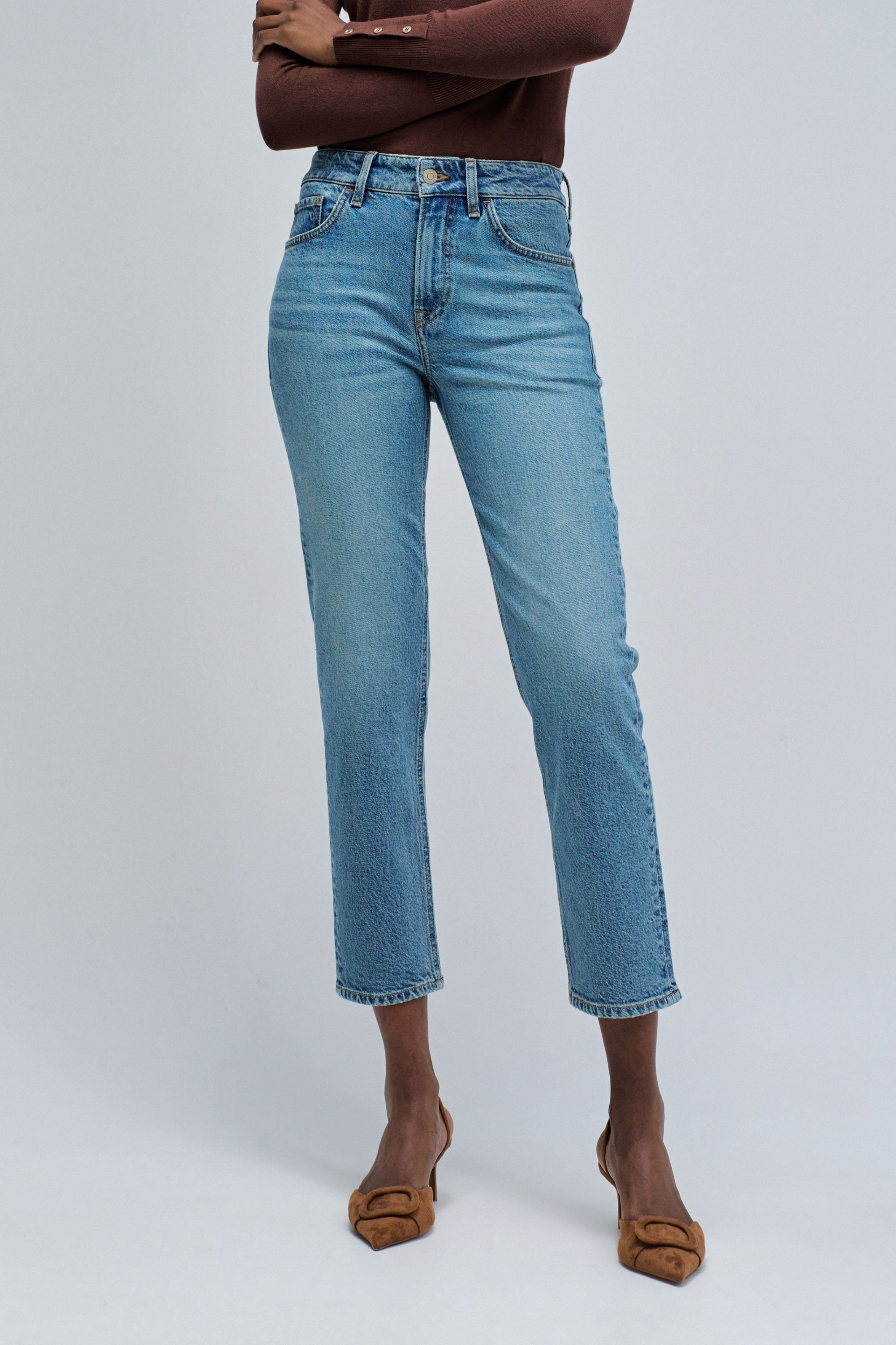 TRUE CROPPED SLIM JEANS