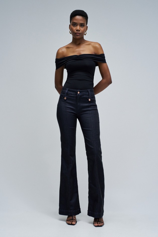 DESTINY PUSH UP FLARE JEANS