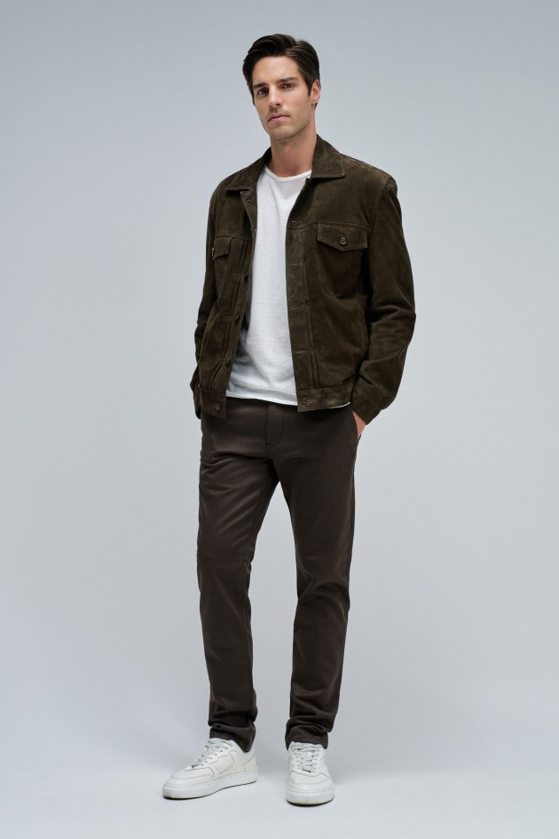 CALÇAS CHINO S-ACTIV SLIM FIT