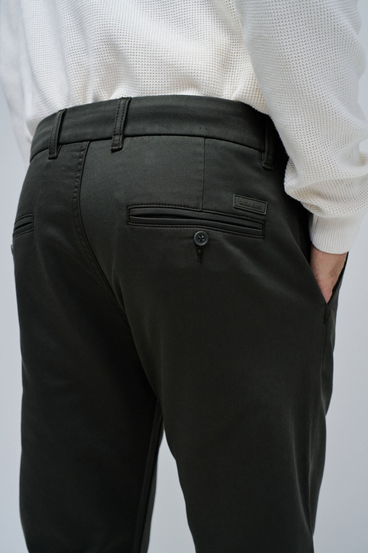 S-ACTIV SLIM FIT CHINO TROUSERS
