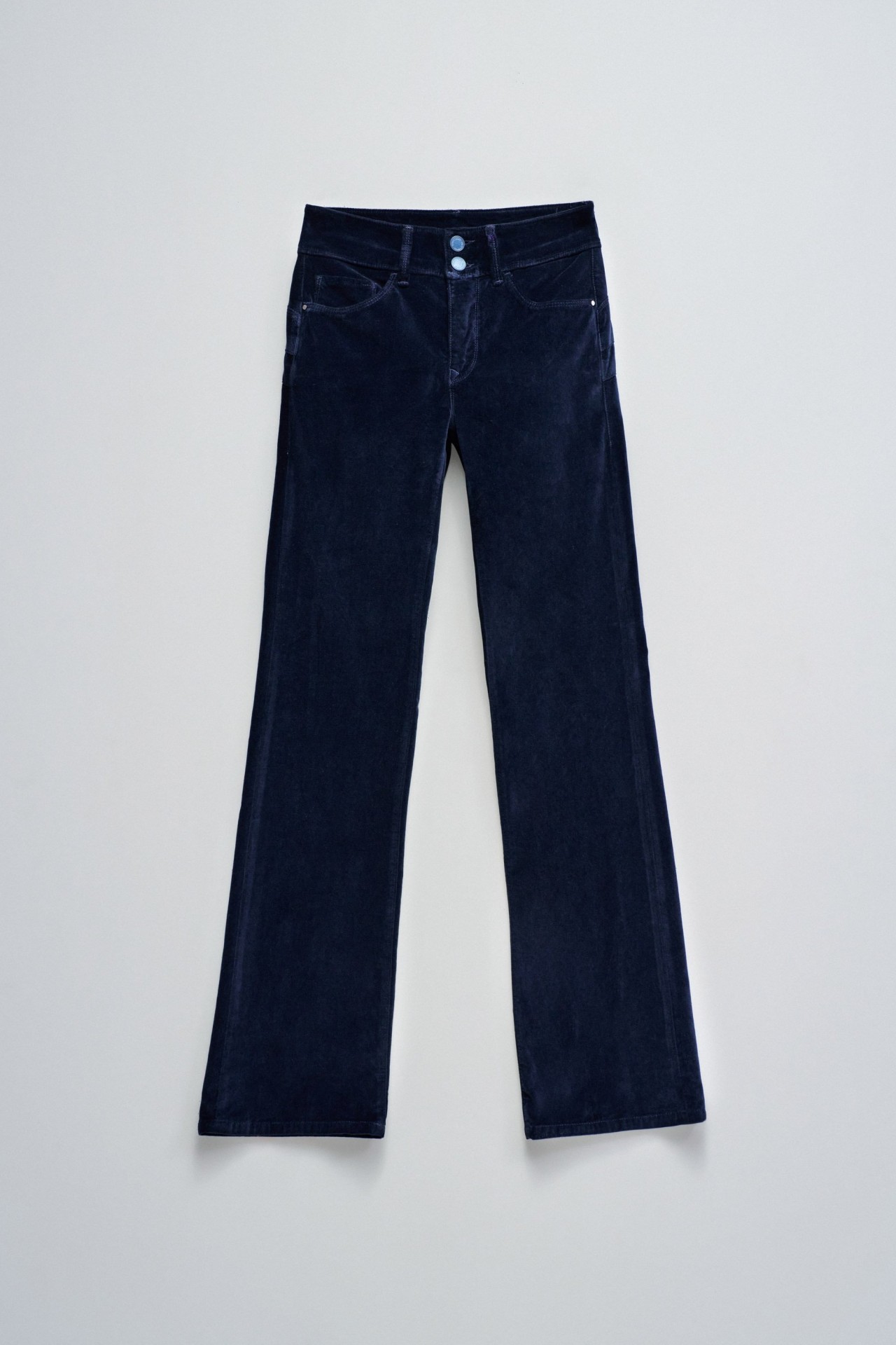 JEAN SECRET PUSH IN BOOTCUT EN VELOURS
