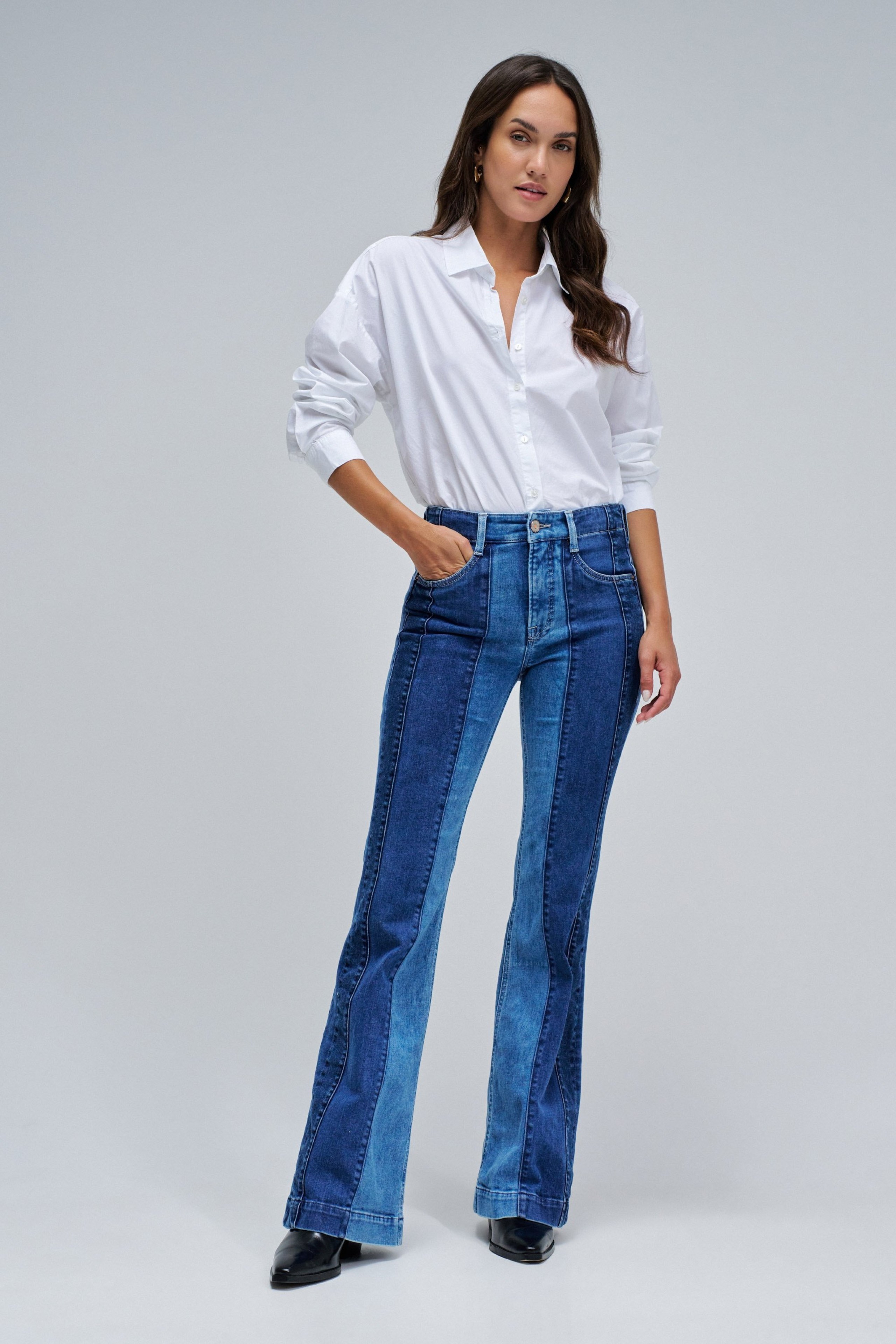 FAITH PUSH IN FLARE JEANS