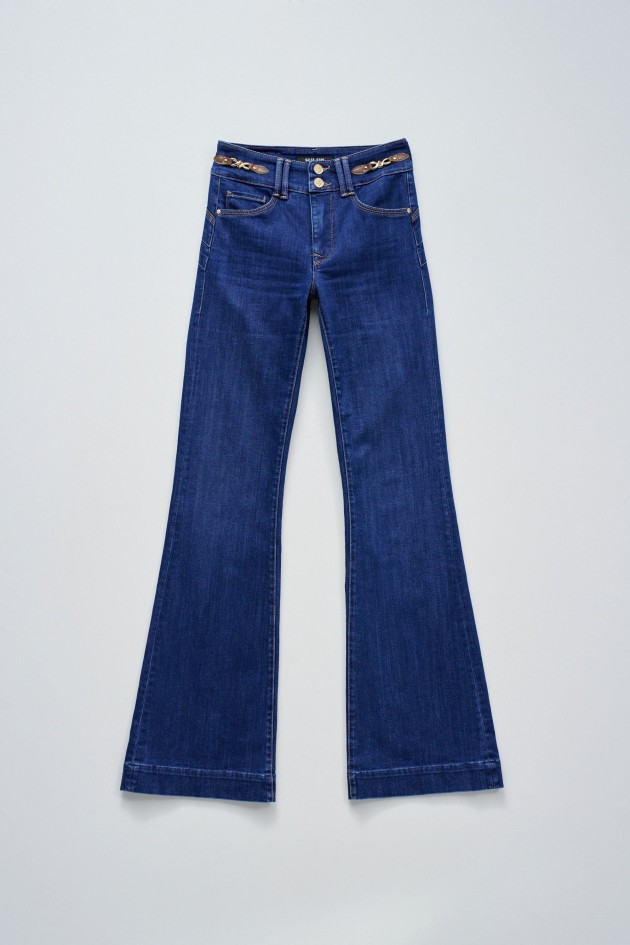 SECRET PUSH IN FLARE STAR CLUB JEANS