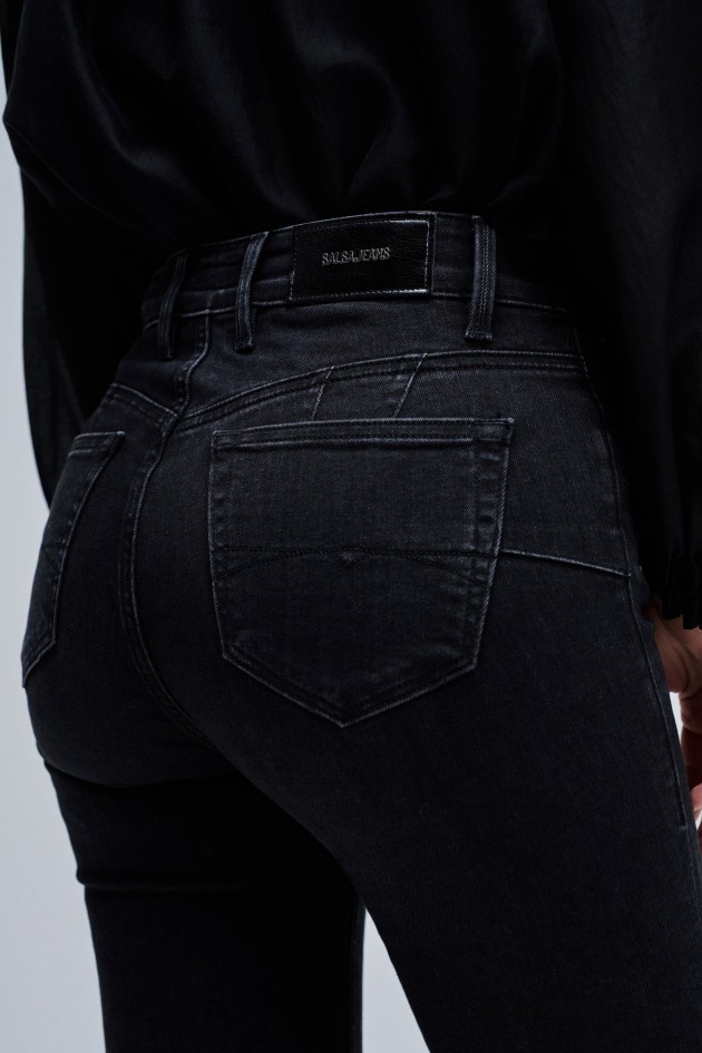 DESTINY PUSH UP CROPPED SKINNY JEANS