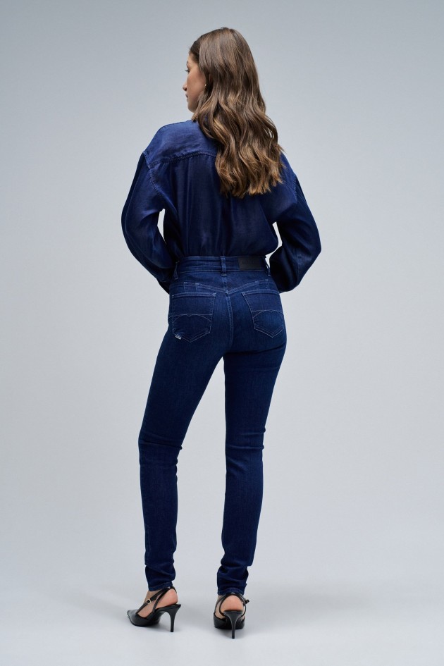 DESTINY PUSH UP SKINNY JEANS