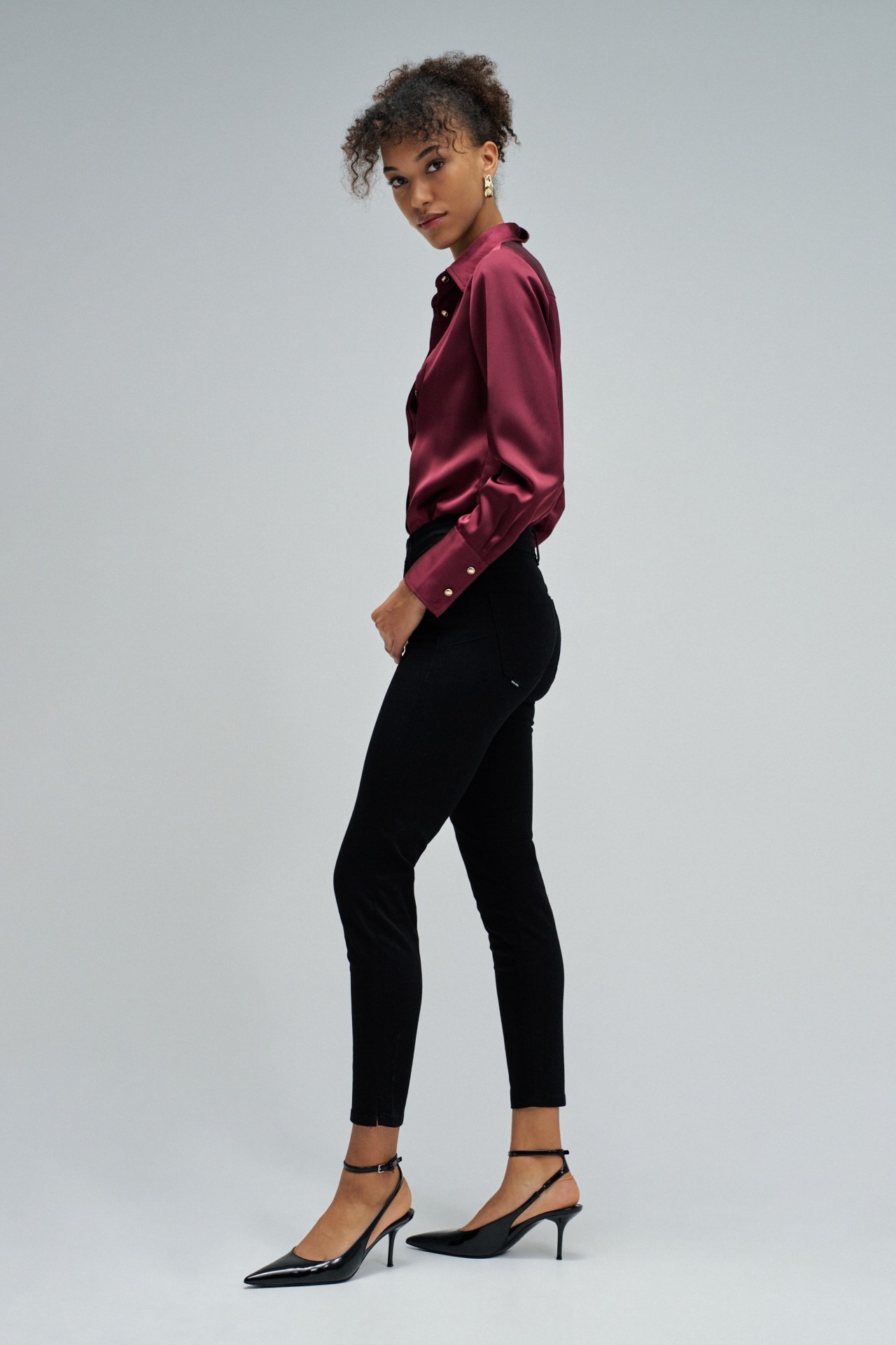 FAITH PUSH IN CROPPED SKINNY JEANS