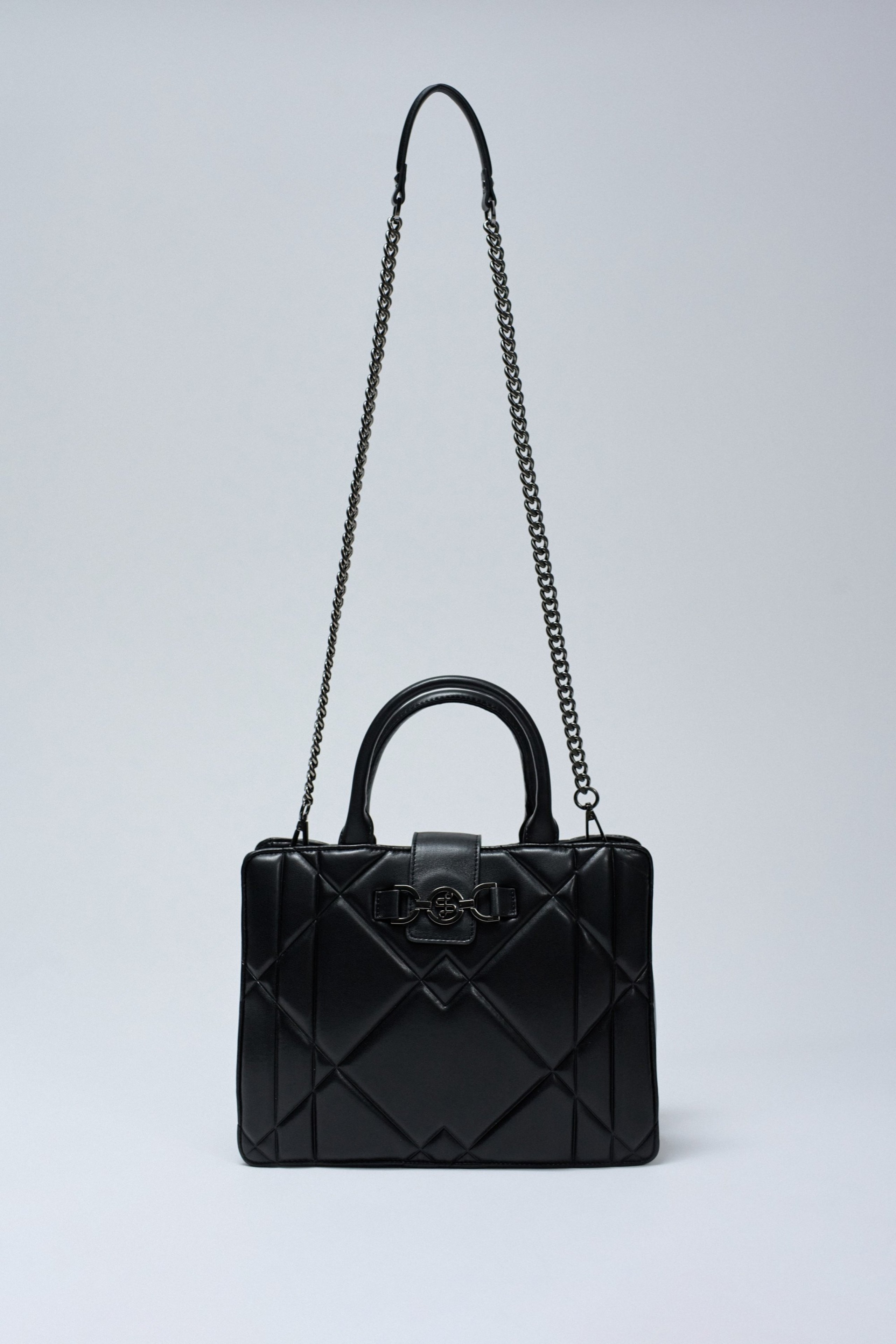 SAC SHOPPING REMBOURRÉ EFFET CUIR