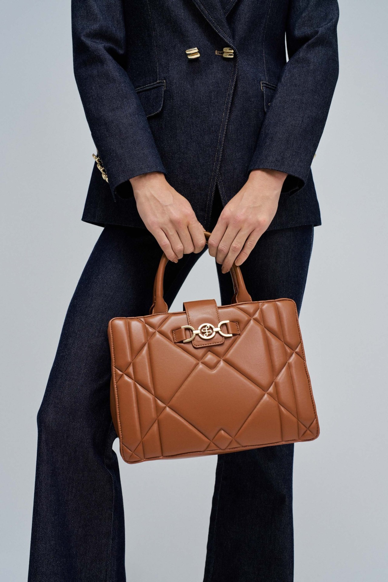 SAC SHOPPING REMBOURR EFFET CUIR