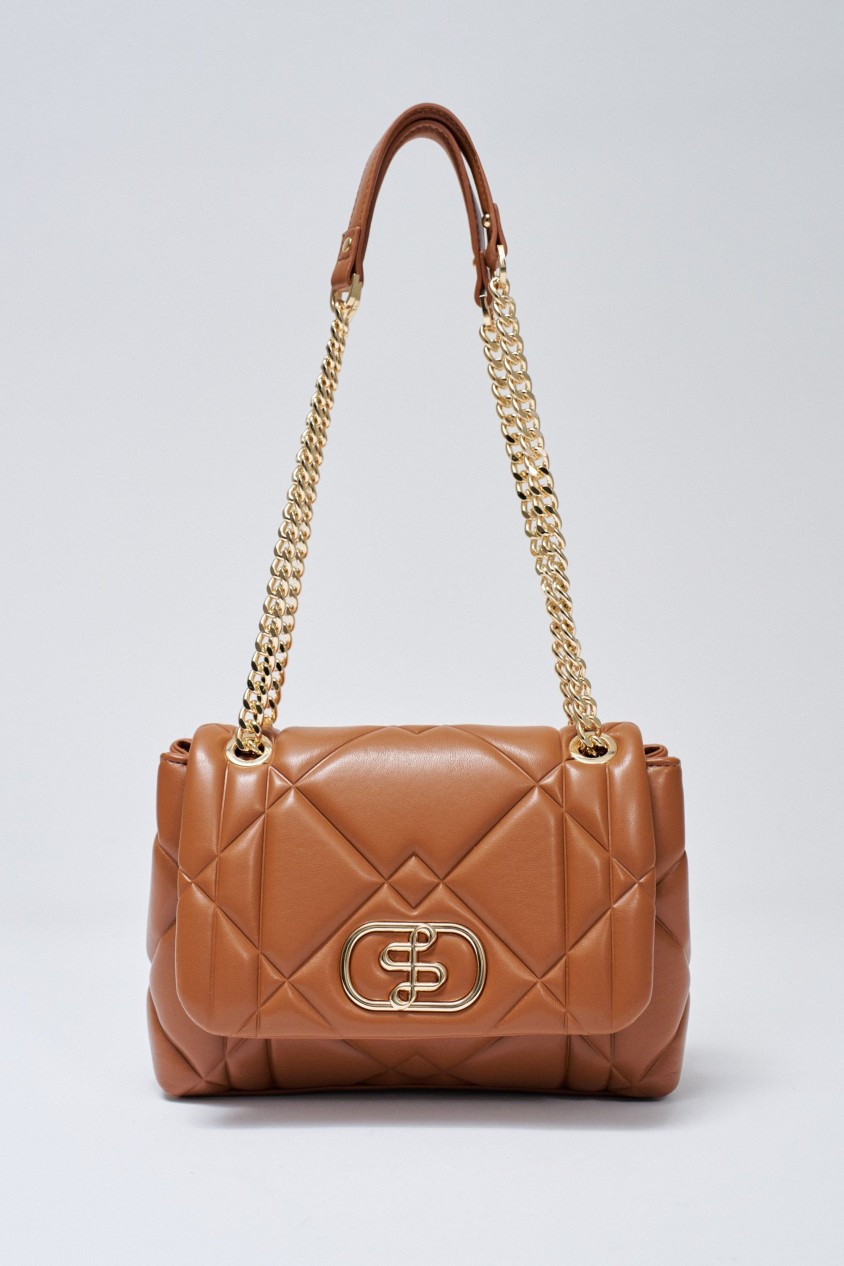 MALA ACOLCHOADA EFEITO PELE