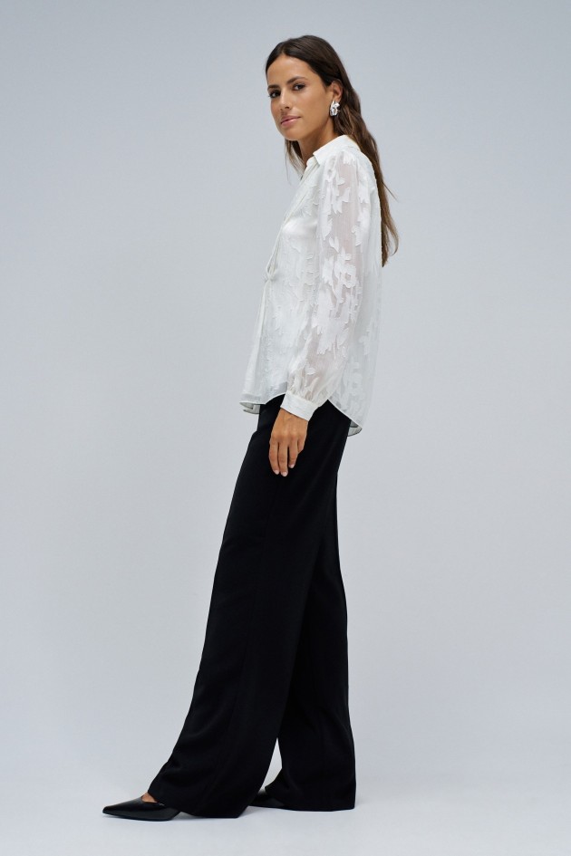 JACQUARD BLOUSE