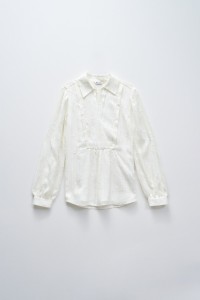 BLUSA COM JACQUARD BLUSA COM JACQUARD