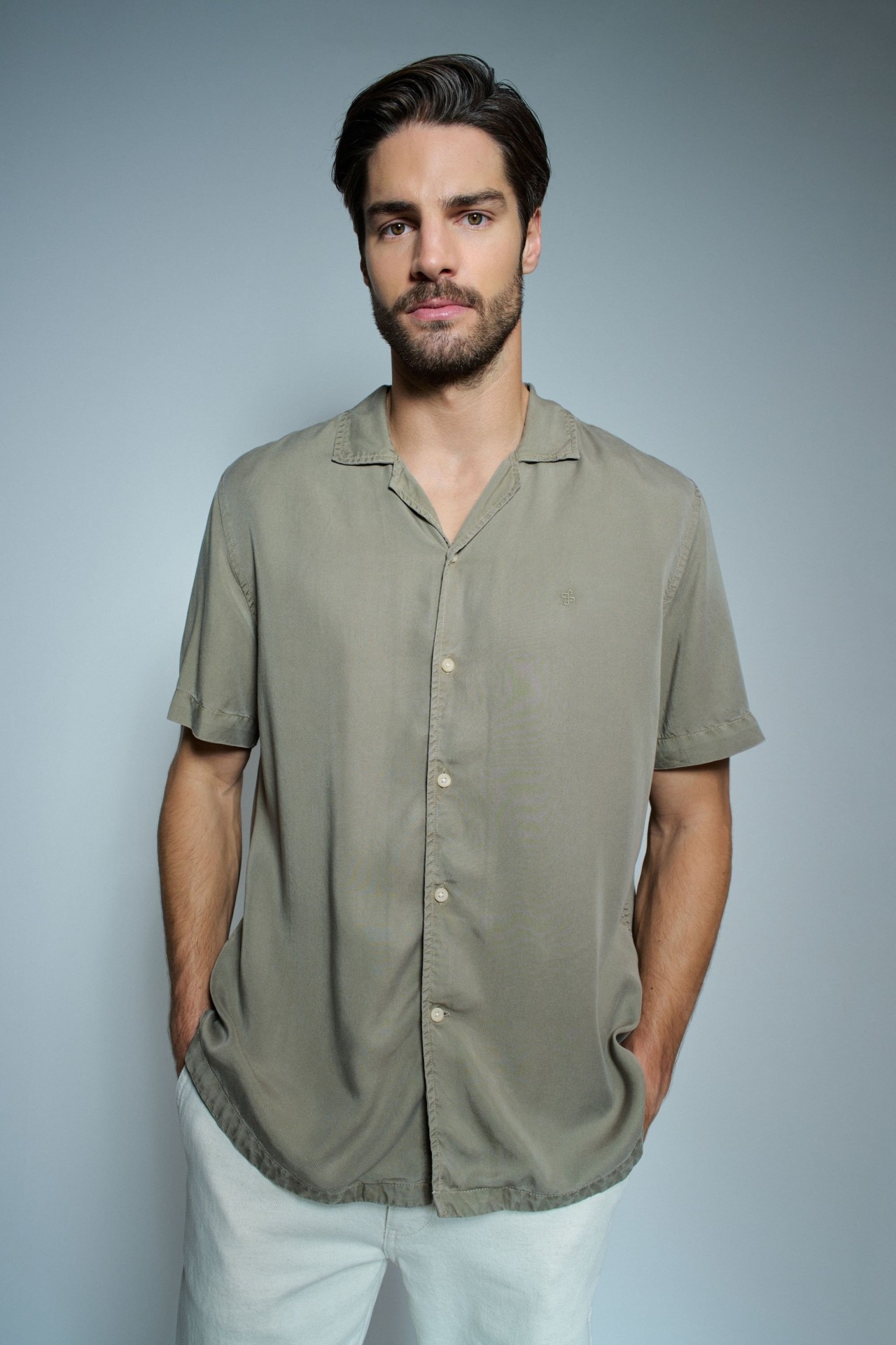 CAMISA DE DENIM LIGERO