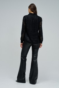 BLUSA COM JACQUARD BLUSA COM JACQUARD