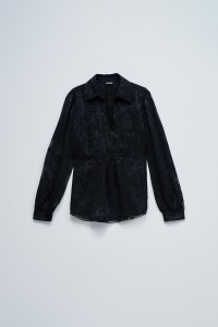 BLUSA COM JACQUARD BLUSA COM JACQUARD