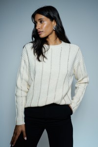 CAMISOLA DE MALHA COM LÃ CAMISOLA DE MALHA COM LÃ