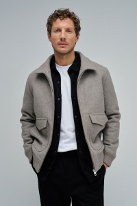 WOOL BOMBER JACKET