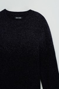 KNIT SWEATER WITH GRADIENT EFFECT