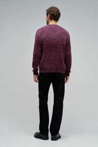 KNIT SWEATER WITH GRADIENT EFFECT