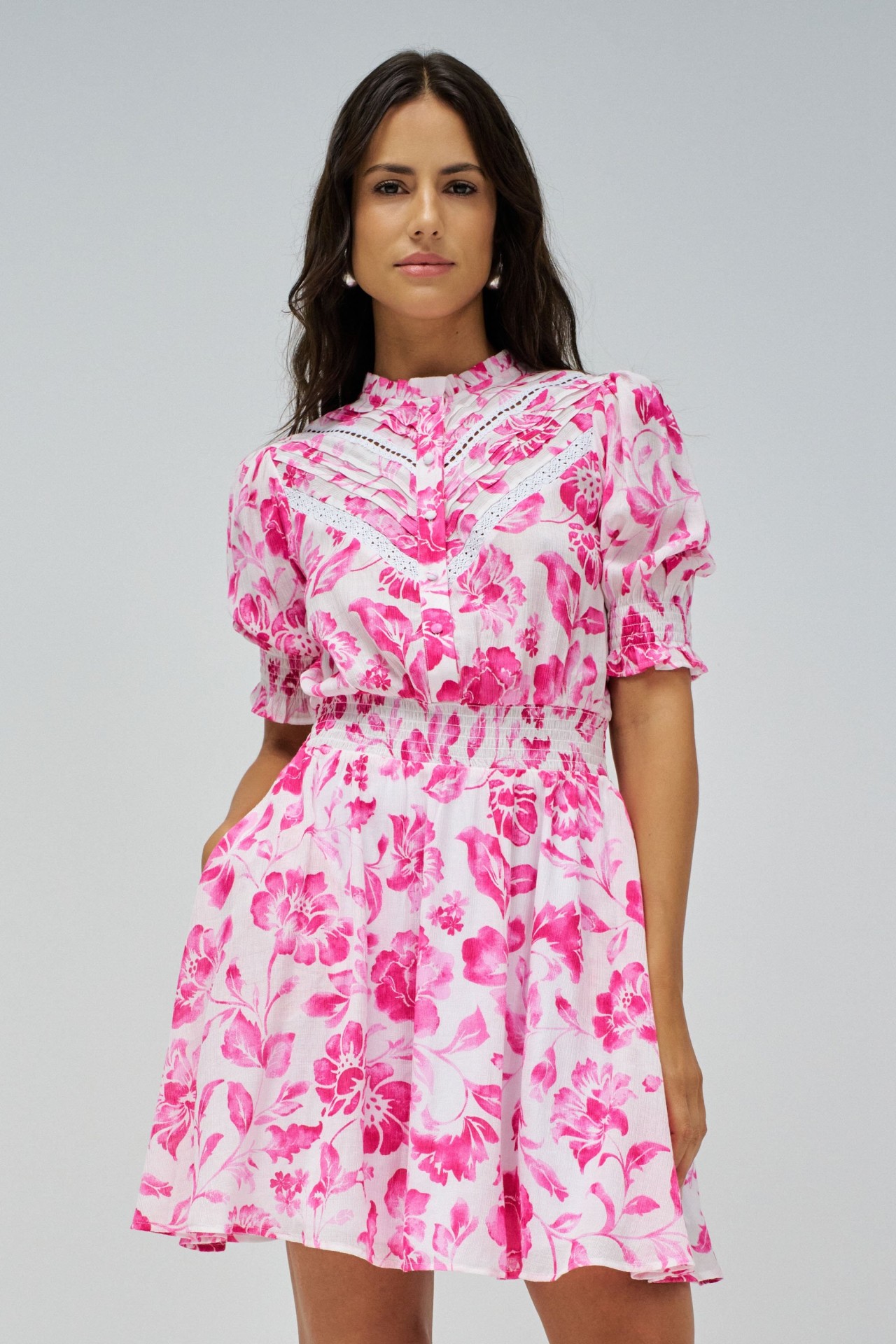 ROBE  MOTIF FLORAL