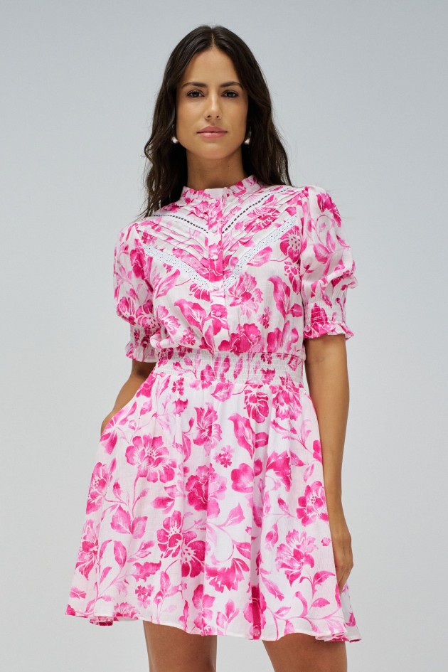 ROBE  MOTIF FLORAL