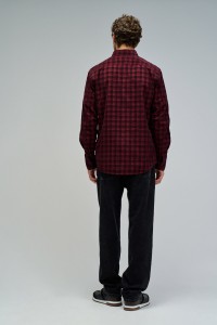 BLUSE AUS CORD