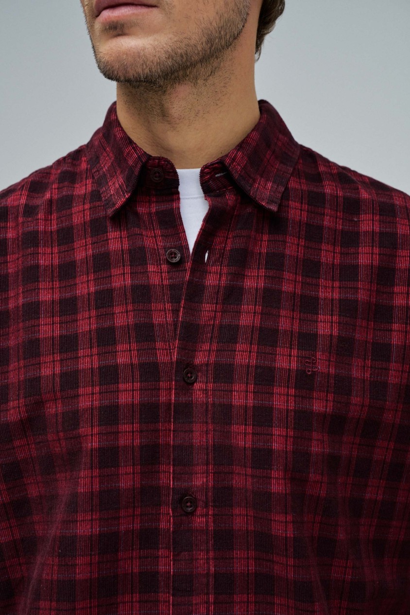 CAMISA EM BOMBAZINE