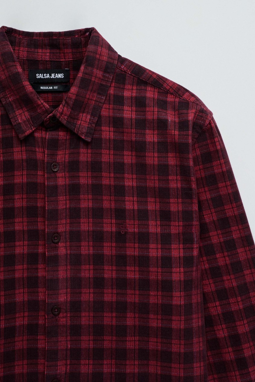 CAMISA EM BOMBAZINE