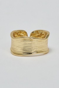 BAGUE AJUSTABLE AVEC TEXTURE