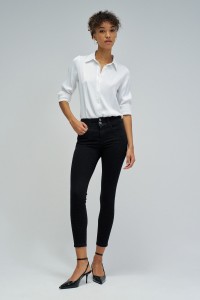 JEANS GEHEIMNIS PUSH IN GEKÜRZTE SKINNY JEANS GEHEIMNIS PUSH IN GEKÜRZTE SKINNY