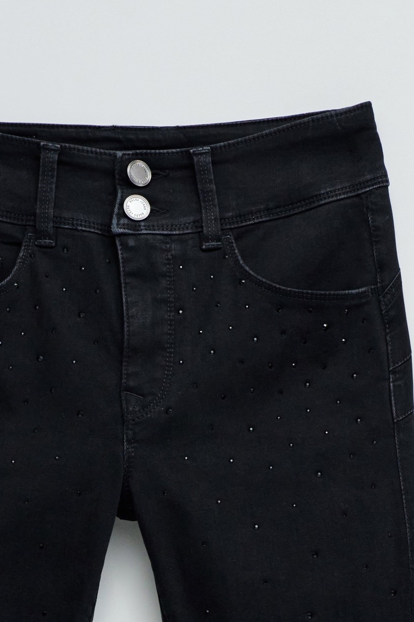 JEANS GEHEIMNIS PUSH IN GEKÜRZTE SKINNY