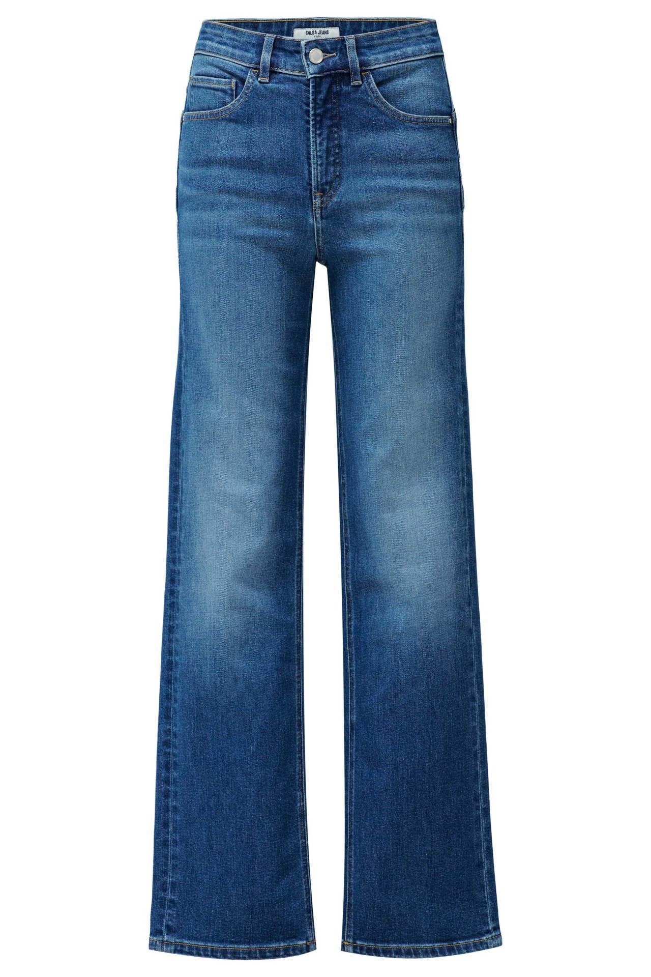 OUTLET FAITH STRAIG, MEDIUM WASH, 40, 32